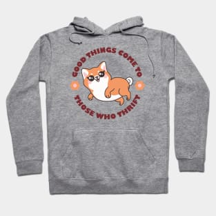 Cute Dog Good Things Come to Those Who Thrift Hoodie